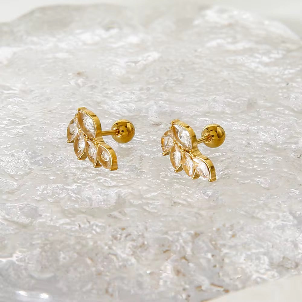 Crystal Drop Studs