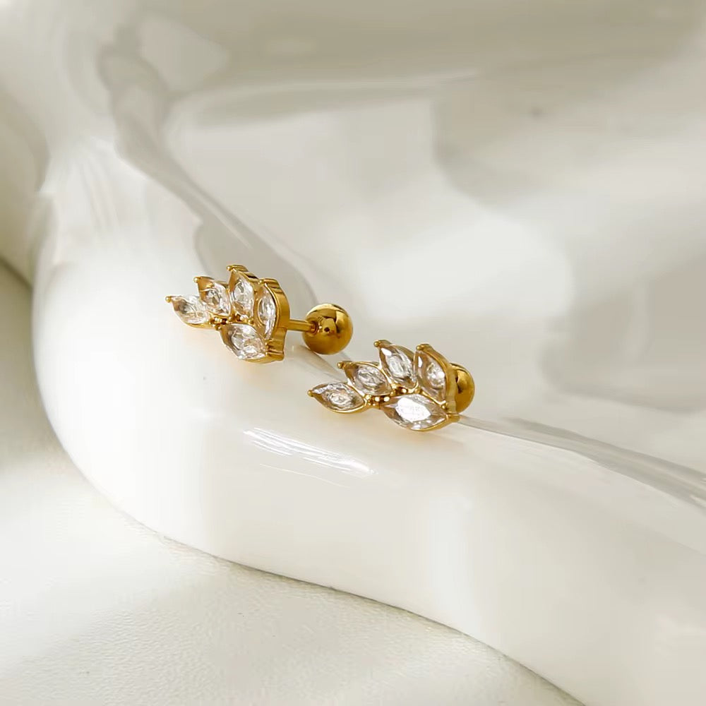 Crystal Drop Studs