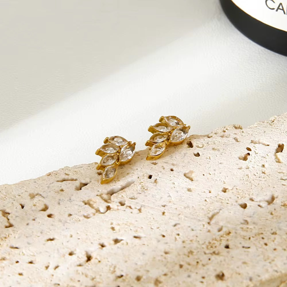 Crystal Drop Studs