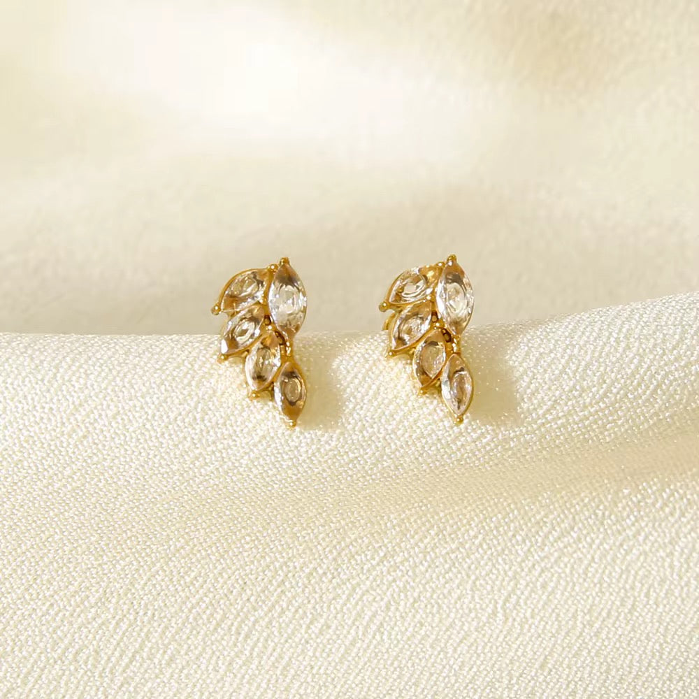 Crystal Drop Studs