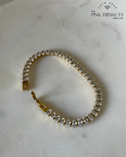 Ethereal Beauty 18K Gold Plated Bracelet