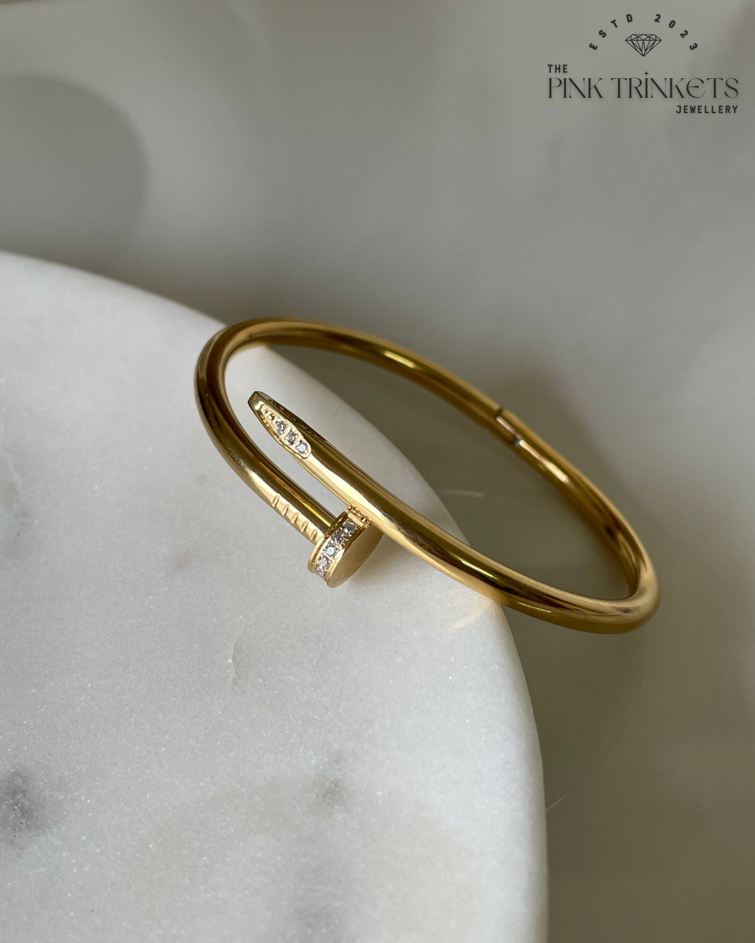 Eternal Elegance 18K Gold Plated Bracelet