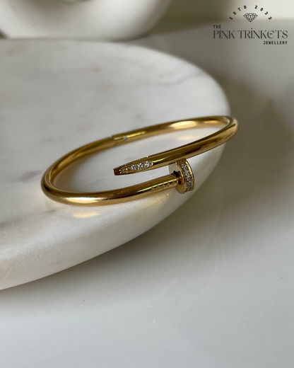 Eternal Elegance 18K Gold Plated Bracelet