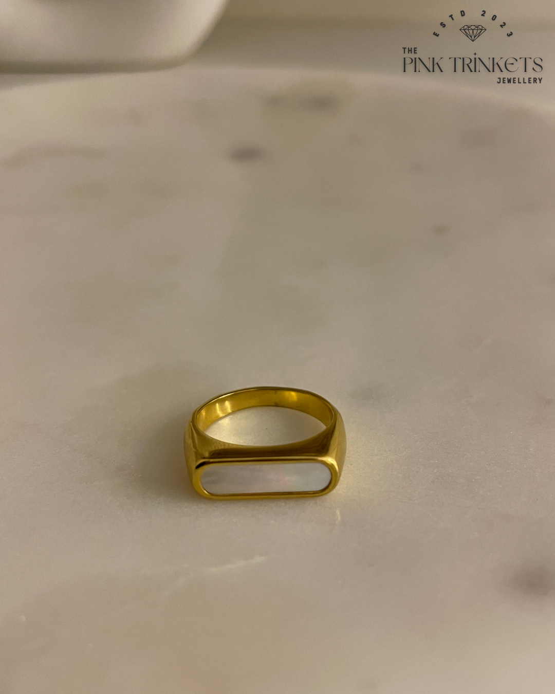 Symphony 18K Gold Plated Ring