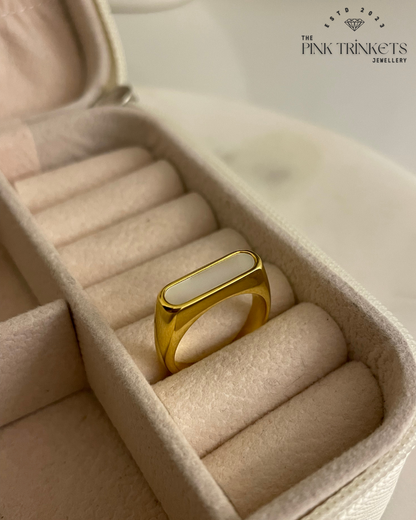 Symphony 18K Gold Plated Ring