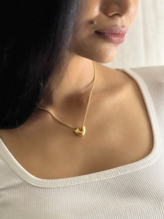 Timeless Love 18k gold plated necklace