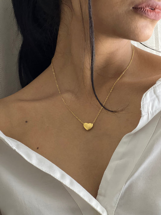 Midnight Romance 18K Gold Plated Necklace