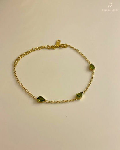 Aria: 18K Gold Plated Bracelet