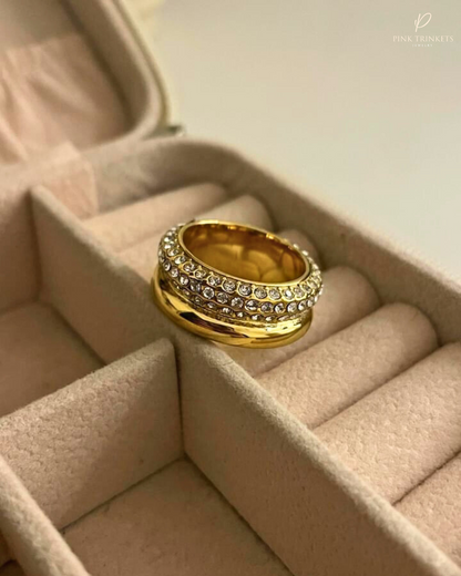 Isolde: 18K Gold Plated Ring