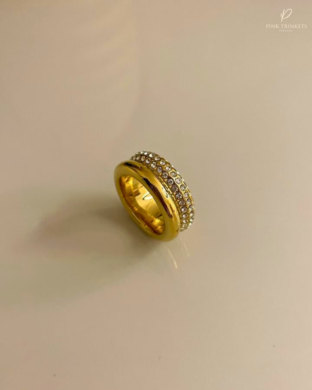 Isolde: 18K Gold Plated Ring