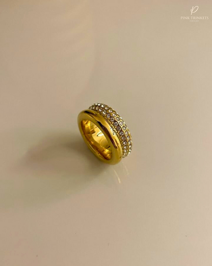 Isolde: 18K Gold Plated Ring