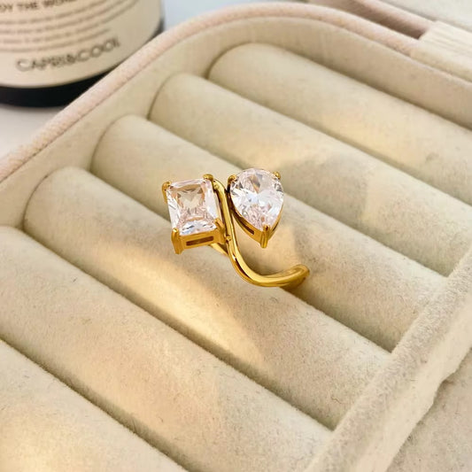 Luna: 18K Gold Plated Ring