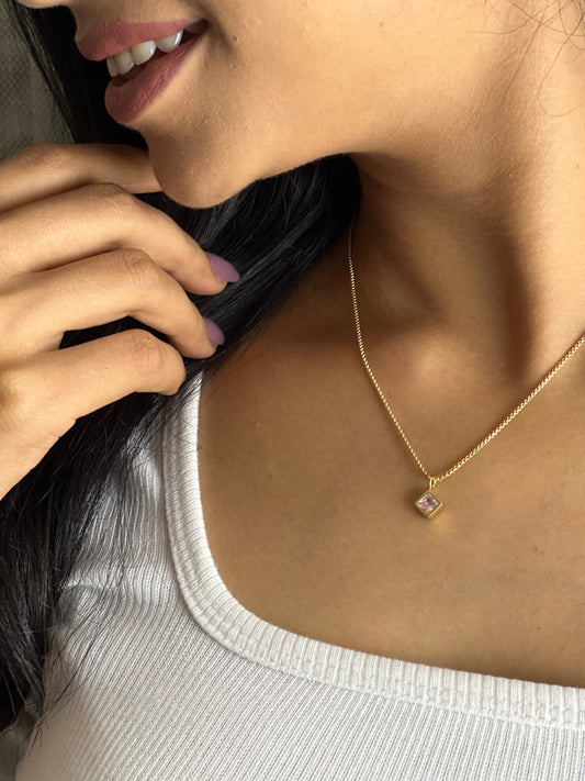 Golden Glow 18k Gold Plated Necklace