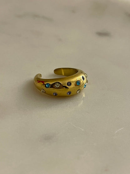 Bold & Beautiful 18k Gold Plated Ring