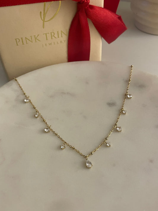 Hope 18k gold plated necklace