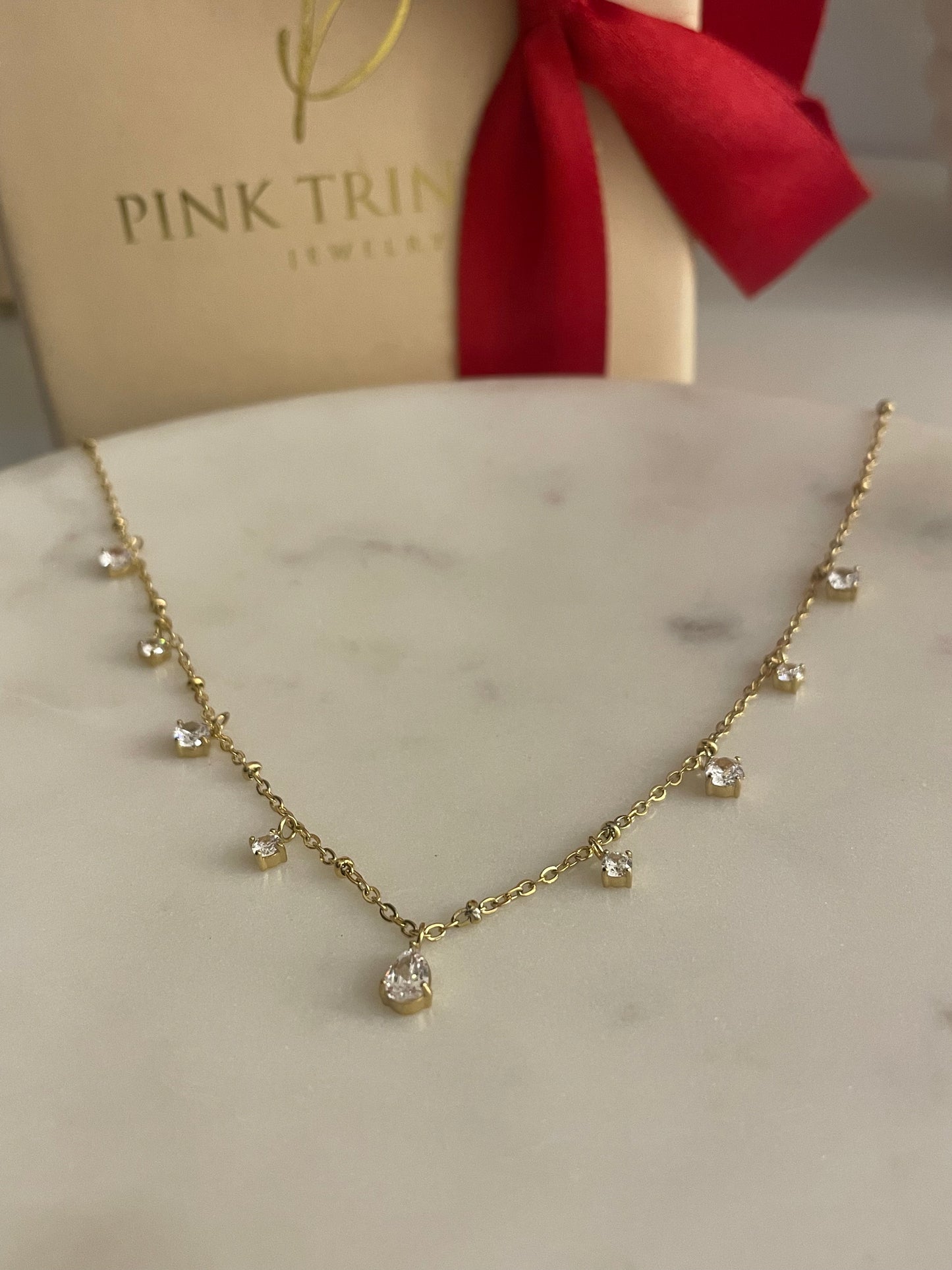 Hope 18k gold plated necklace