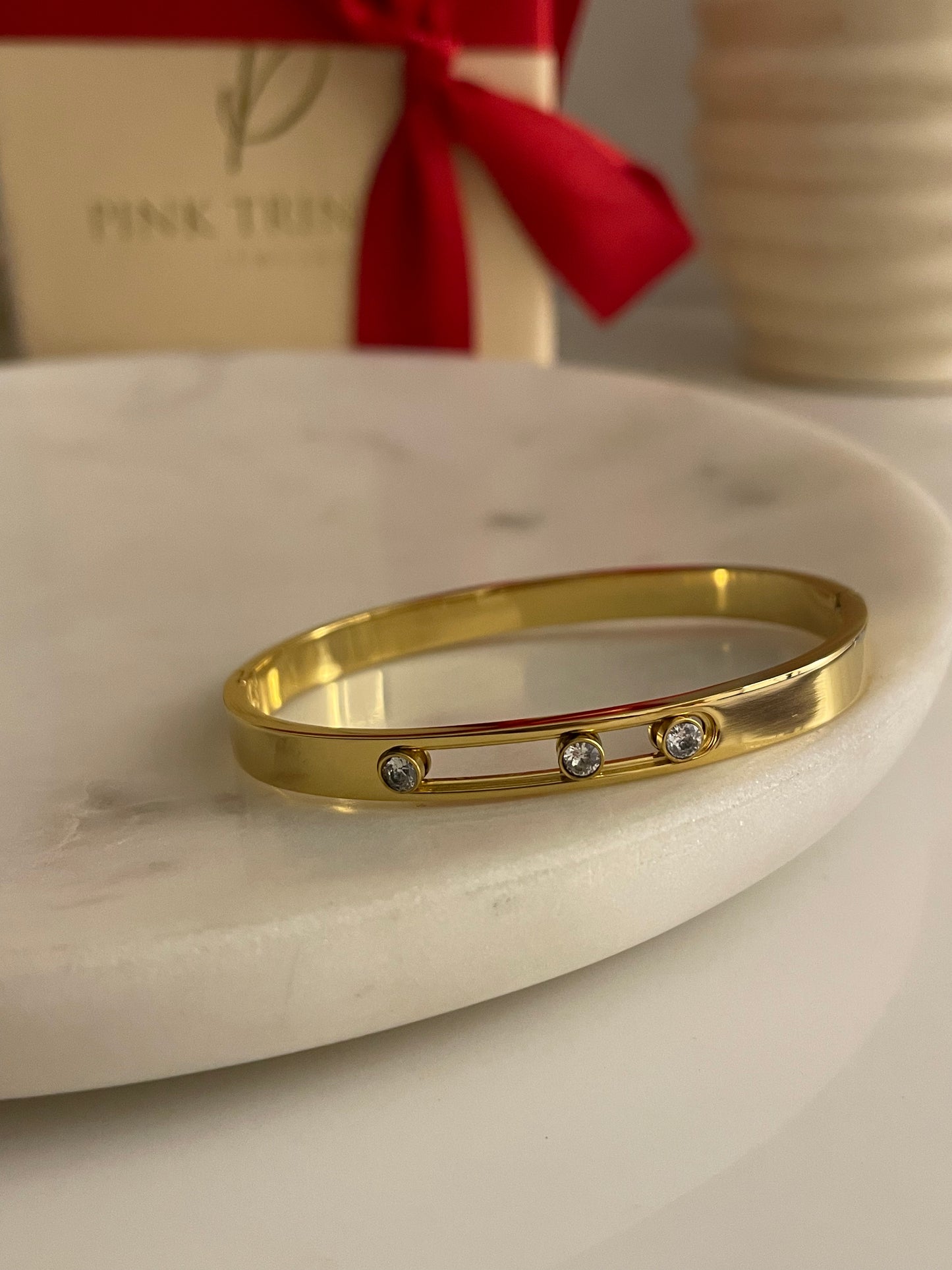 Alluring Grace 18k Gold Plated Bracelet