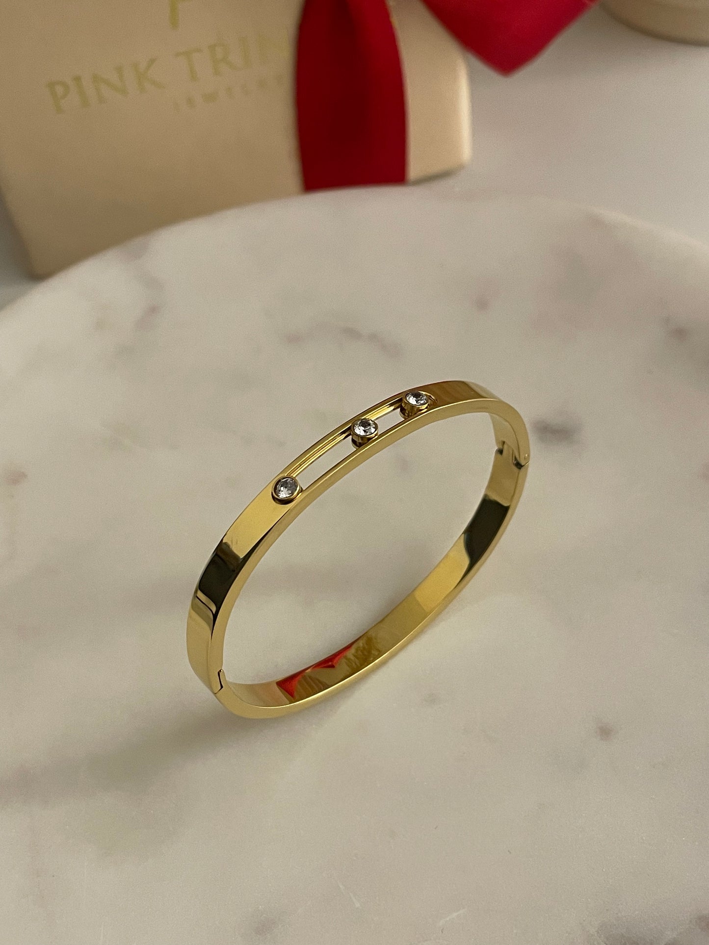 Alluring Grace 18k Gold Plated Bracelet