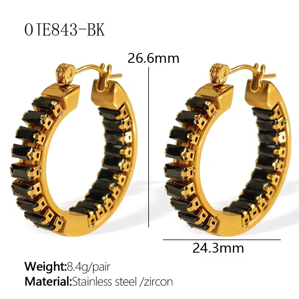 Chloe Clicker Hoops