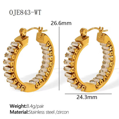 Chloe Clicker Hoops