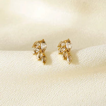 Crystal Drop Studs